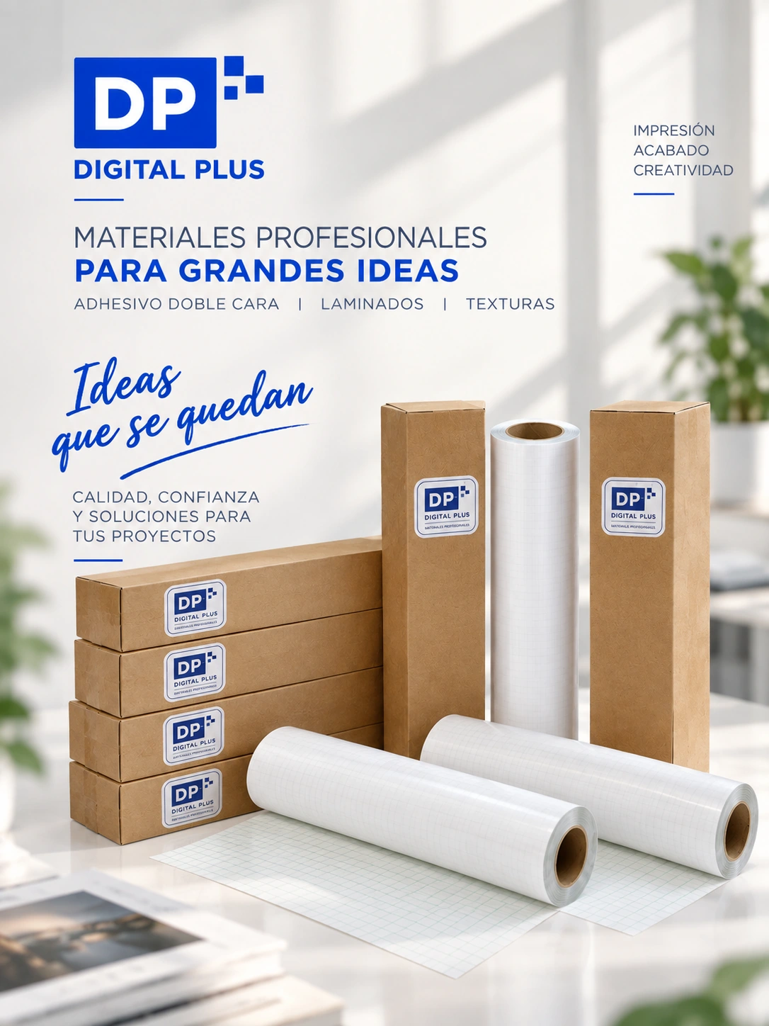 Digital Plus, materiales profesionales para grandes ideas