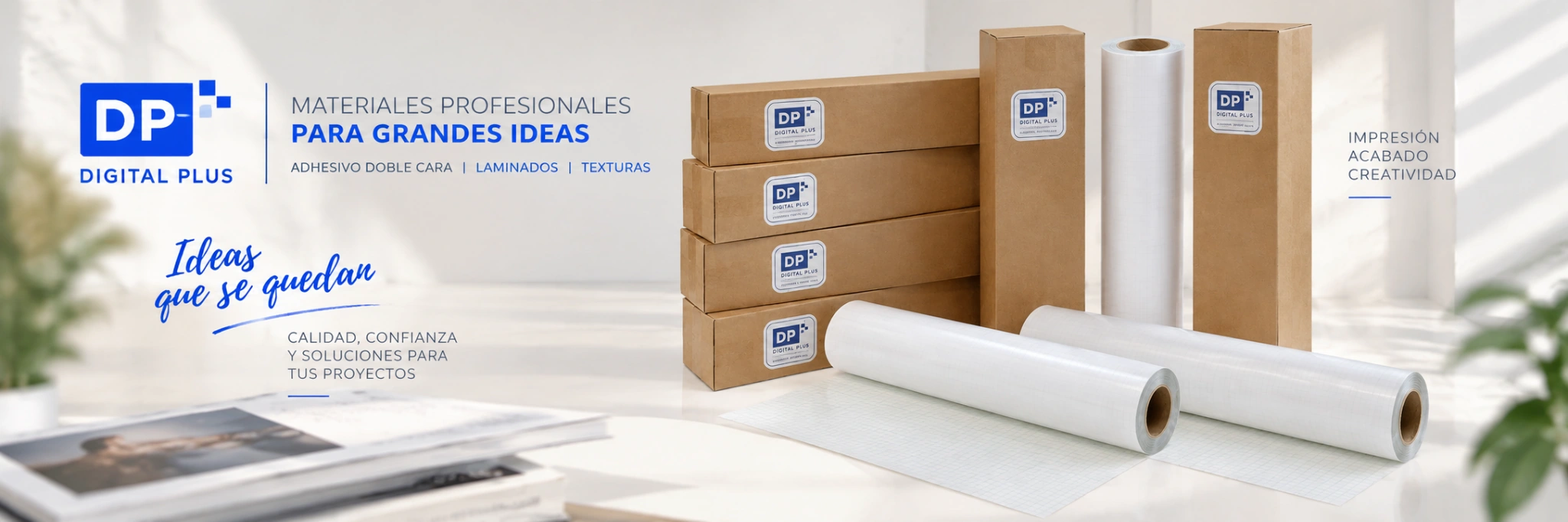 Digital Plus, materiales profesionales para grandes ideas